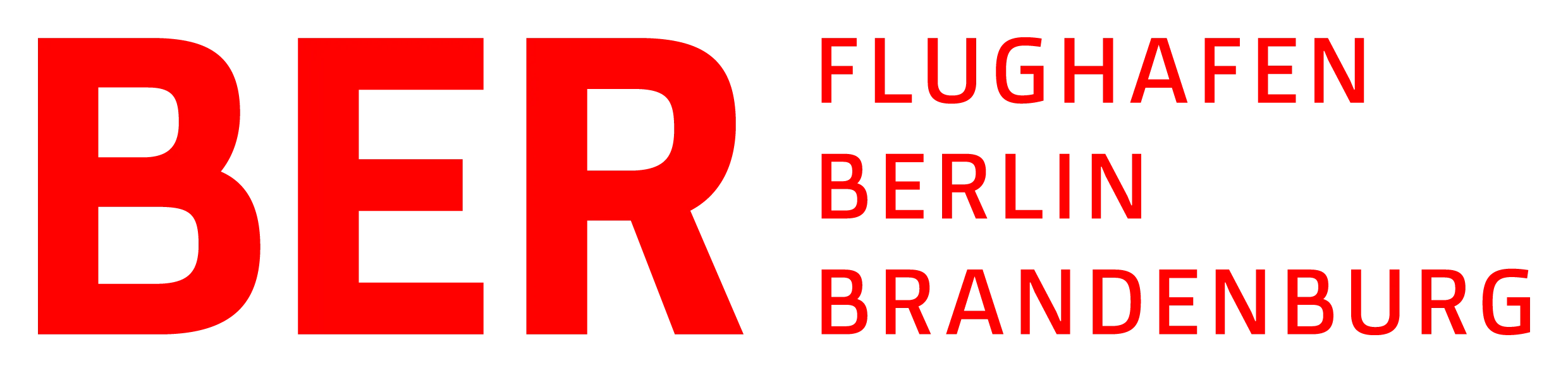 Logo und Schriftzug des BER