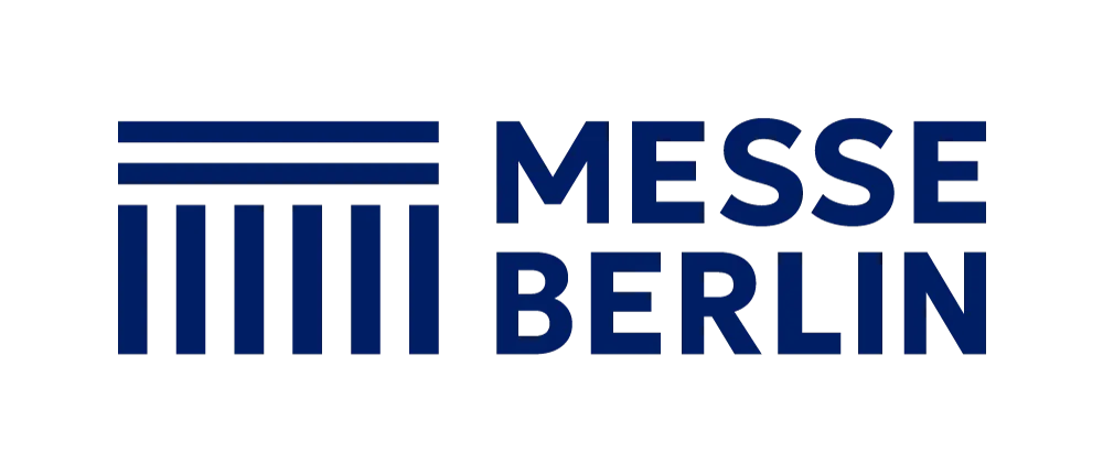 Logo und Schriftzug der Messe Berlin